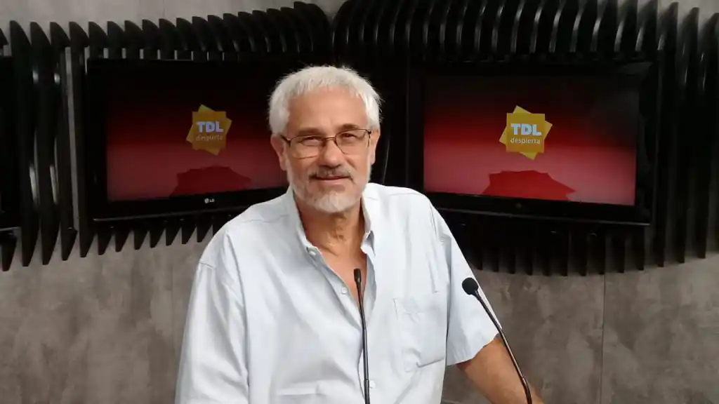 Dr Miguel Ibarlucia  en el desayuno de Tandil Despierta
