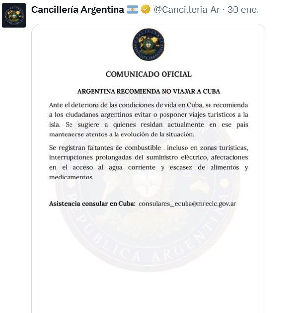 Cancillería recomienda no viajar a Méjico