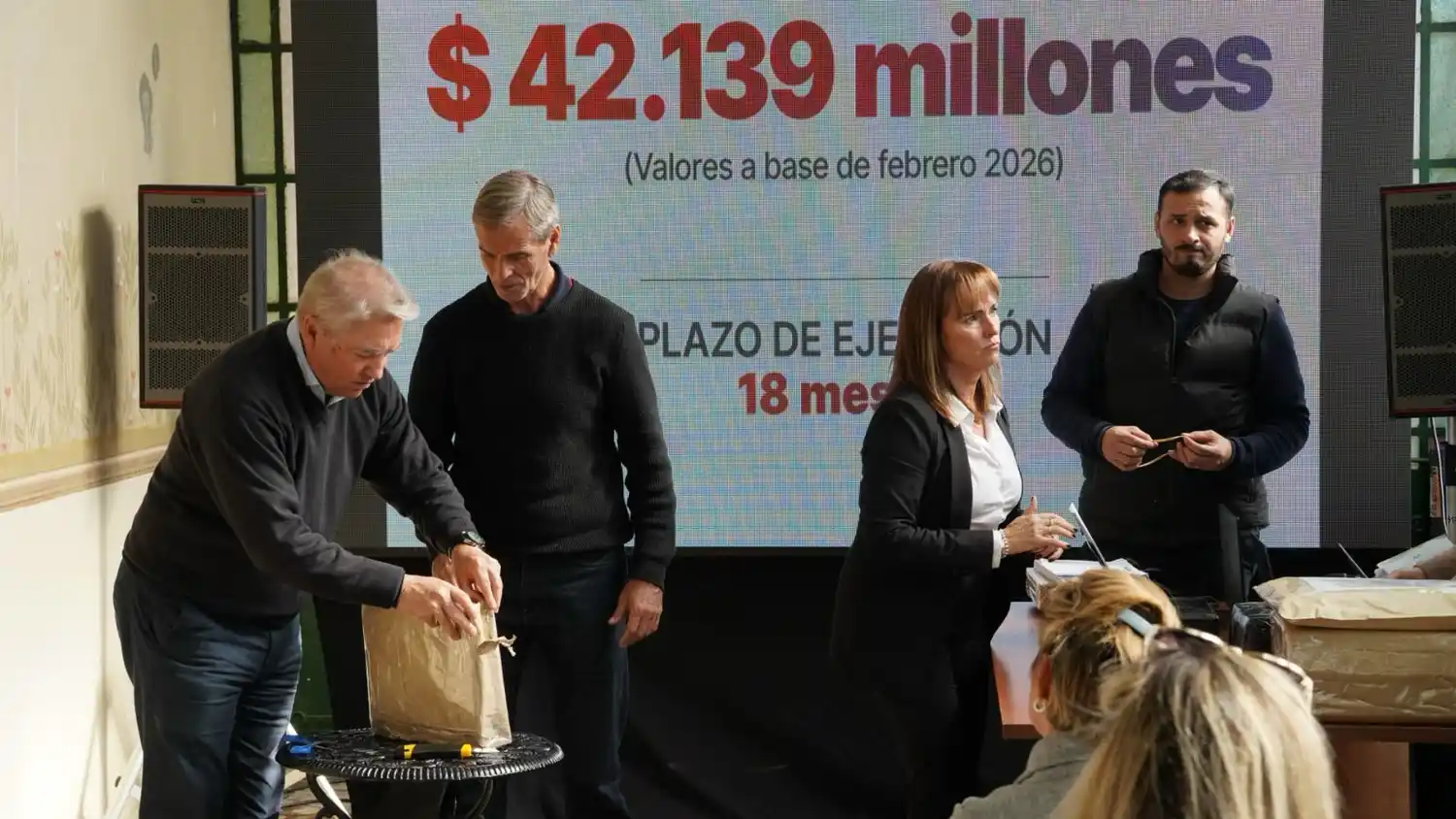 Apertura de Sobres Ruta 1