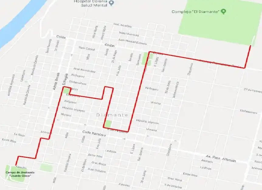 El tradicional desfile por las calles de Diamante de las Agrupaciones Tradicionalistas, será el próximo sábado 6 de enero