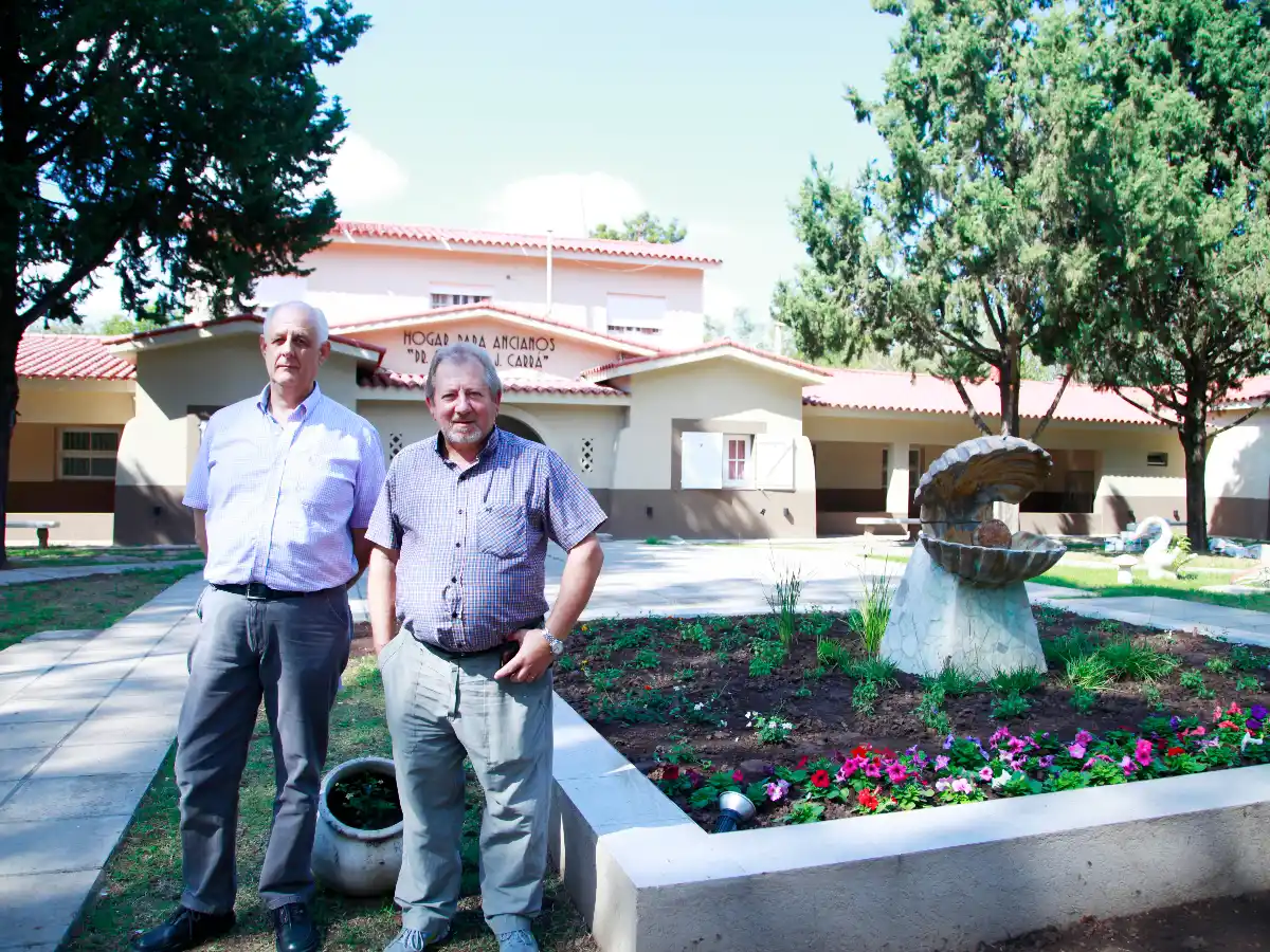 El Hogar de Ancianos, con nueva fachada   