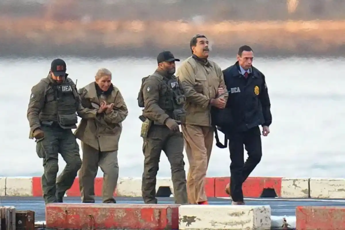 La detención de Maduro.