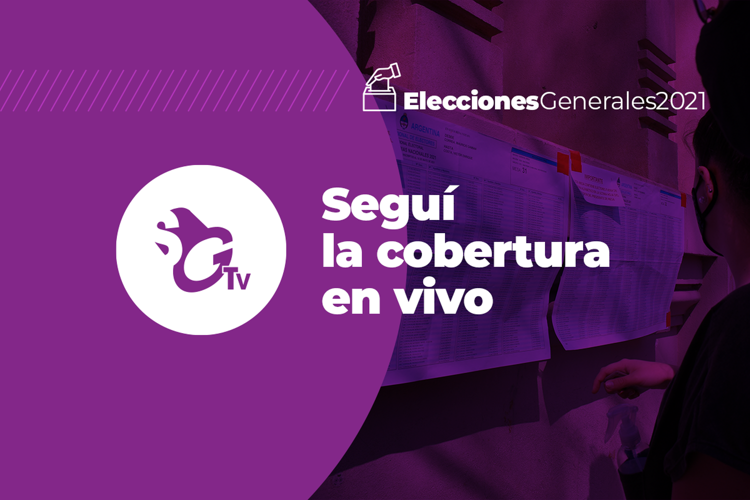 Elecciones 2021: la cobertura especial de La Opinión & Sin Galera, en vivo durante todo el domingo