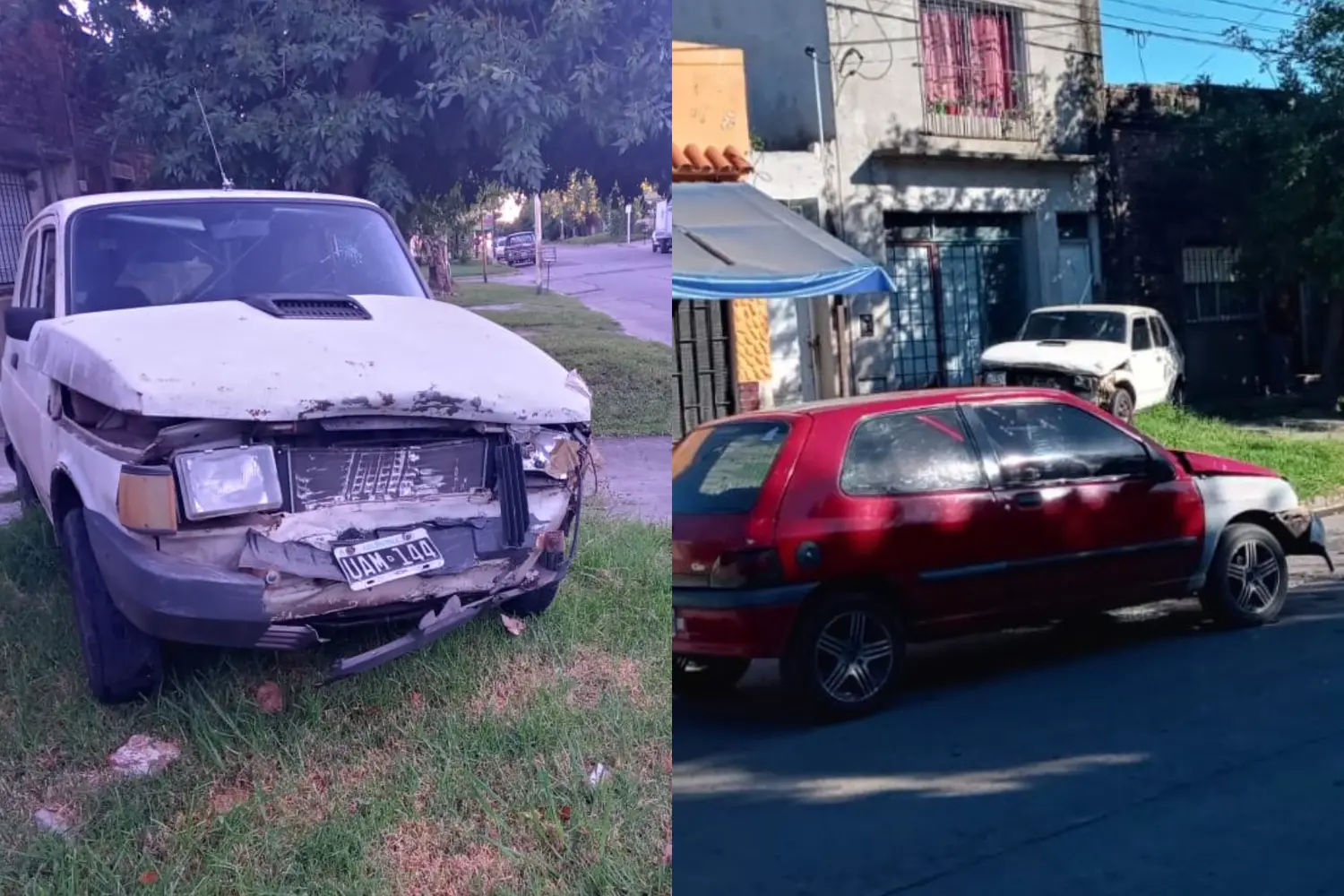 El 147 que chocaron estacionado en 11 de Septiembre “ya no sirve más”