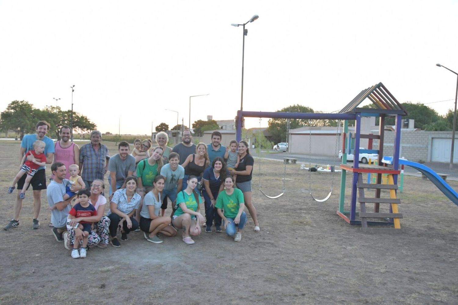 Instalaron el segundo ecojuego de “Reciclar Venado” 