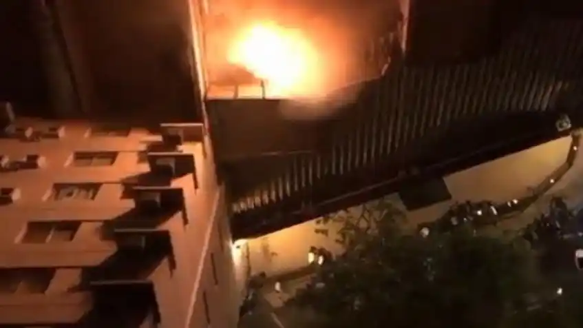 Se incendió un tradicional restaurante de Rosario