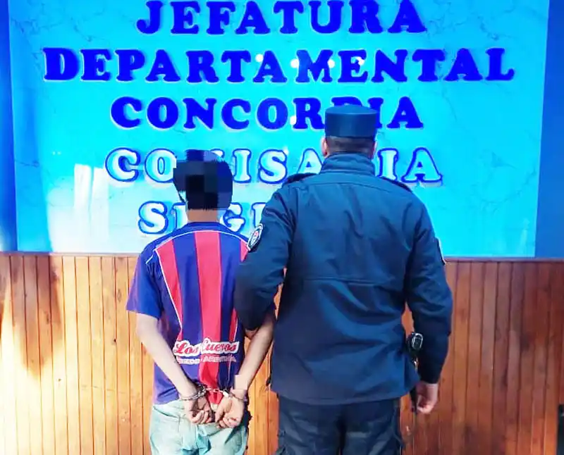 Aprehendido por amenazas y secuestro de un arma blanca