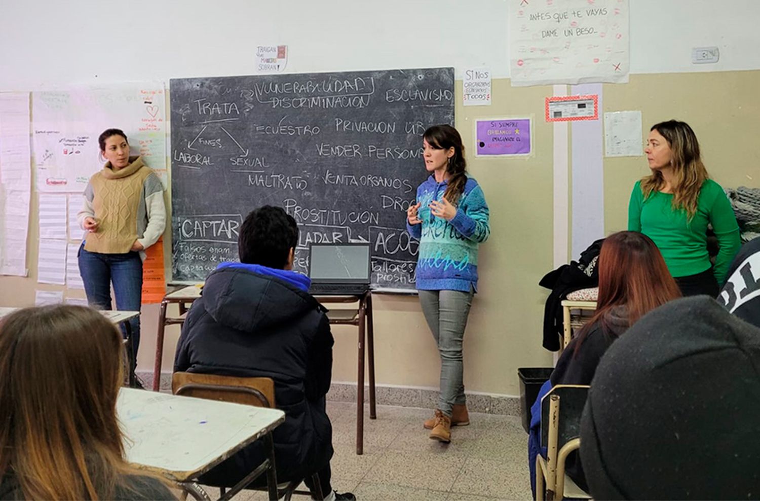 Más de 1200 estudiantes secundarios recibieron información sobre la trata de personas