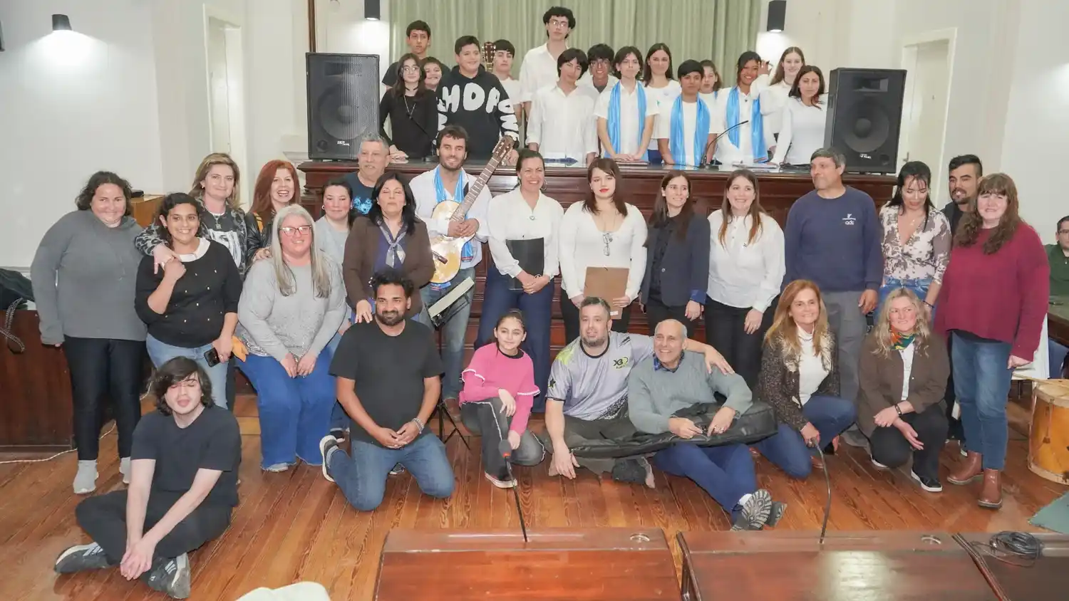 El Centro Cultural Municipal llevó distintas expresiones artísticas al Concejo Deliberante