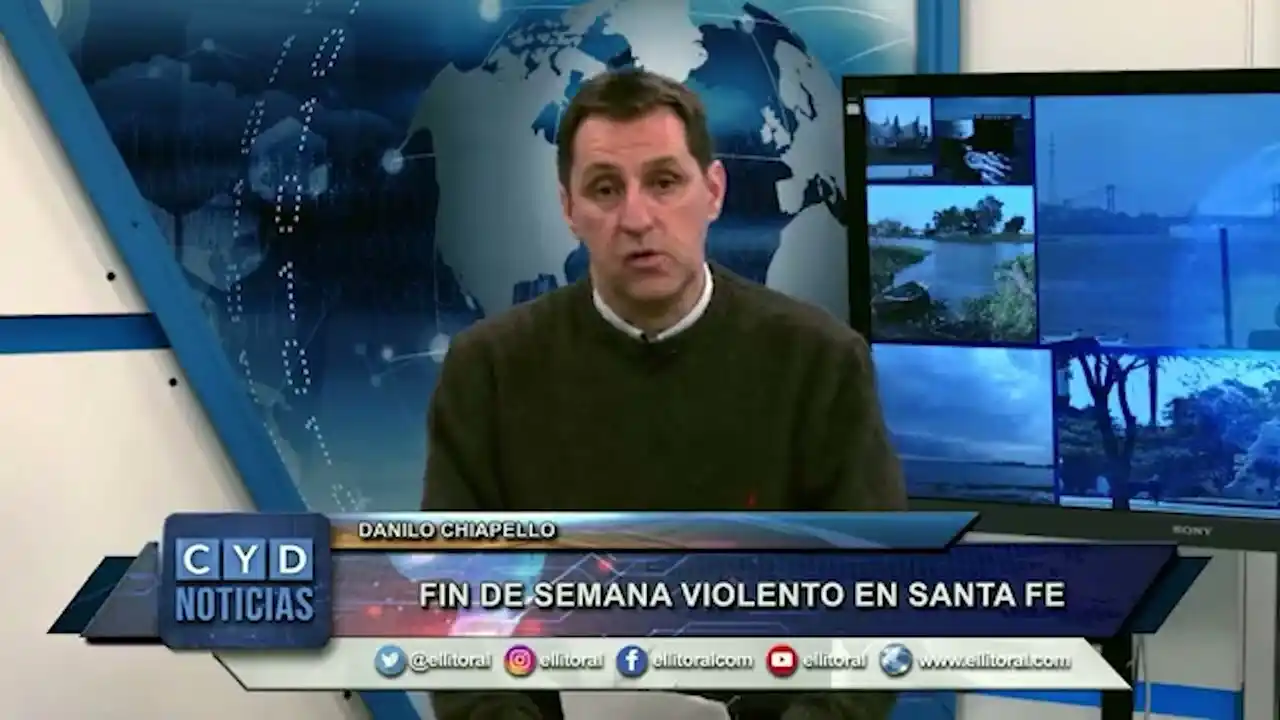 Fin de semana violento en Santa Fe