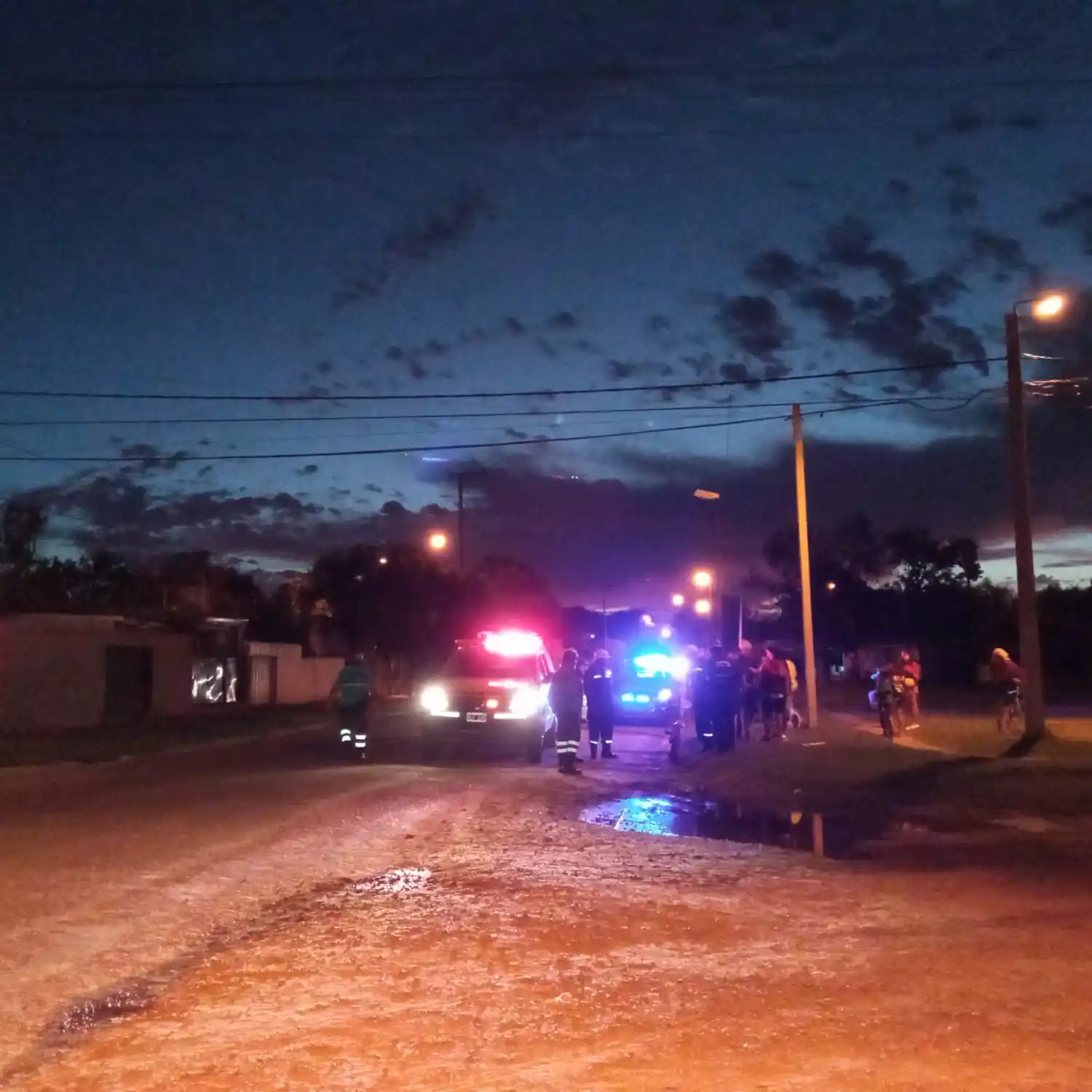 La esquina de Perilo y Libertad en donde se produjo el accidente.