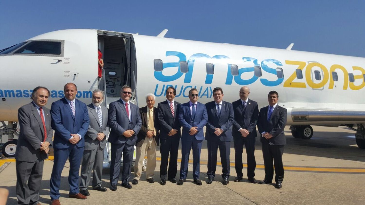 Amaszonas Uruguay inauguró su ruta Montevideo – Buenos Aires