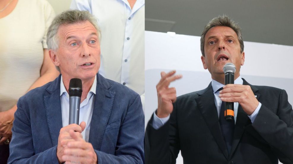 "No hay cortina de humo que pueda ocultar lo que está pasando", le dijo Macri a Massa.