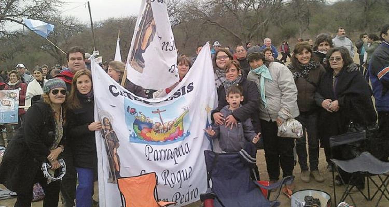 Sampedrinos participaron en la Beatificación del cura Brochero
