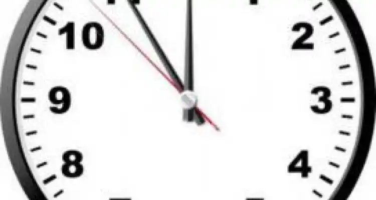 Una hora menos