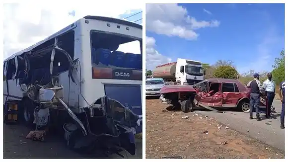 ¡CUÁDRUPLE CHOQUE! CONMOCIONA a Falcón: el saldo es de cuatro muertos y 10 lesionados