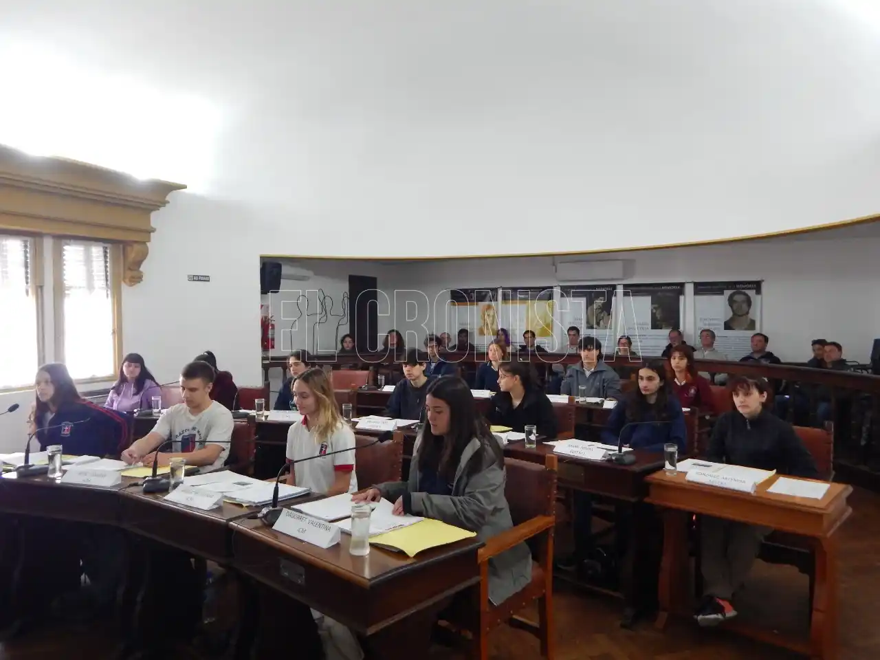 Con 11 proyectos ingresados se desarrolló la sesión del Joven Parlamentario