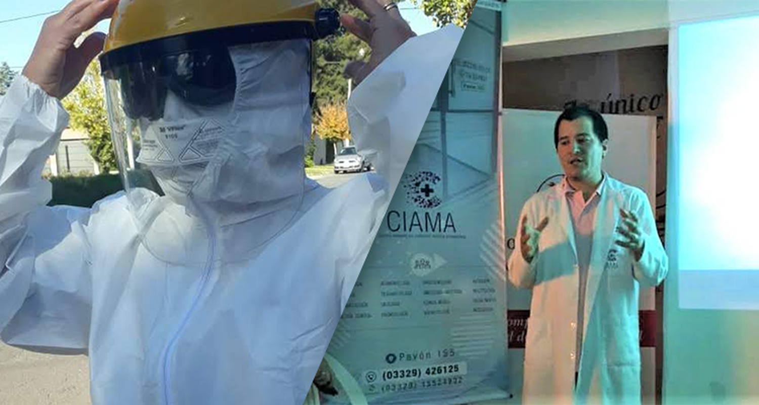 El Dr. Sayago respondió todas las preguntas sobre cómo funciona el equipo de COVID-19 en San Pedro