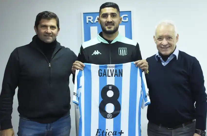Es oficial: el marplatense Jonathan Galván se convirtió en el cuarto refuerzo de Racing