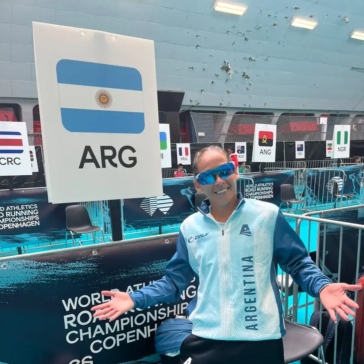 María Luz Tesuri corrió su primer Mundial de Media Maratón y cumplió uno de sus grandes sueños