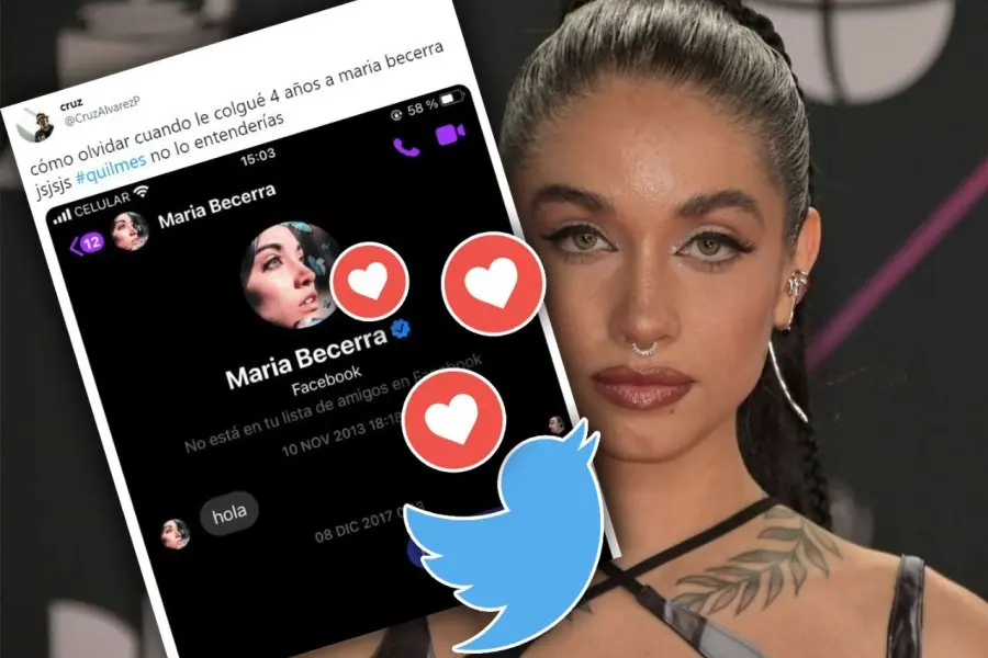“La colgué 4 años”: Mostró un chat en el que ignoró a María Becerra y se volvió viral