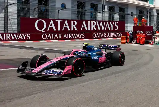 Colapinto terminó último en las prácticas libres 2 del GP de Mónaco