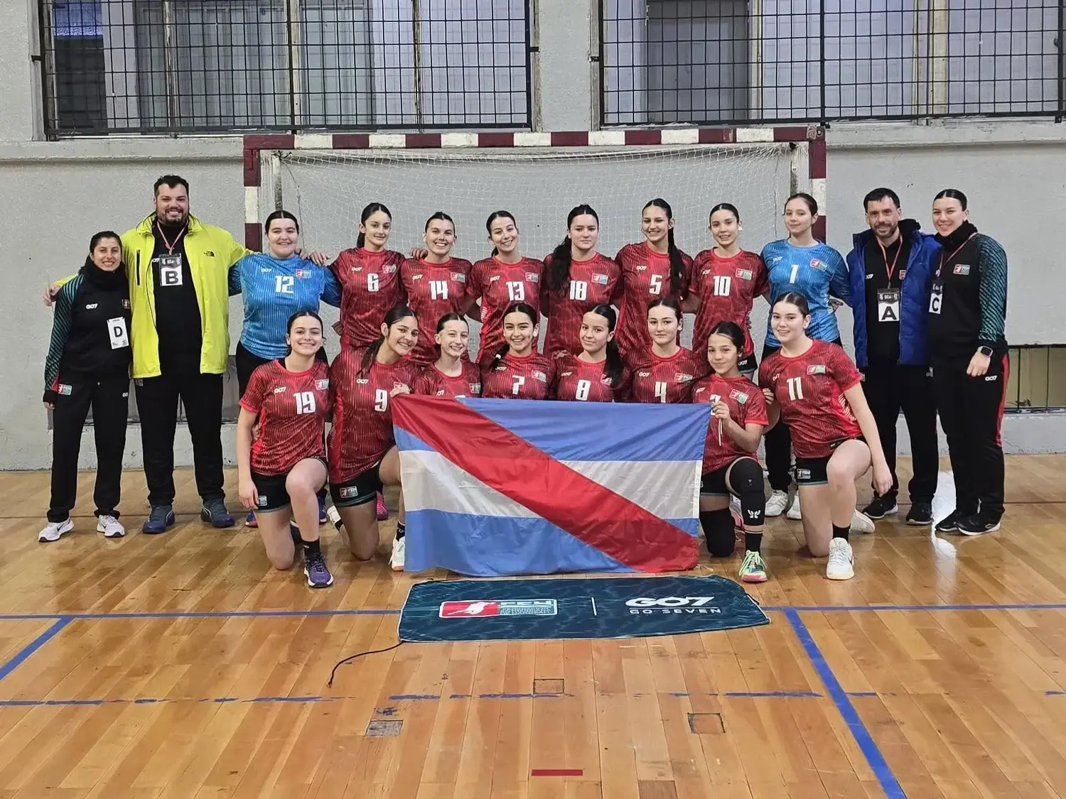 Doble festejo del Handball entrerriano en el debut del Argentino de Selecciones, categoría cadetes