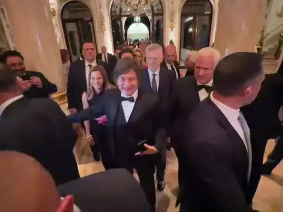 Milei participó de la gala del CPAC en Miami