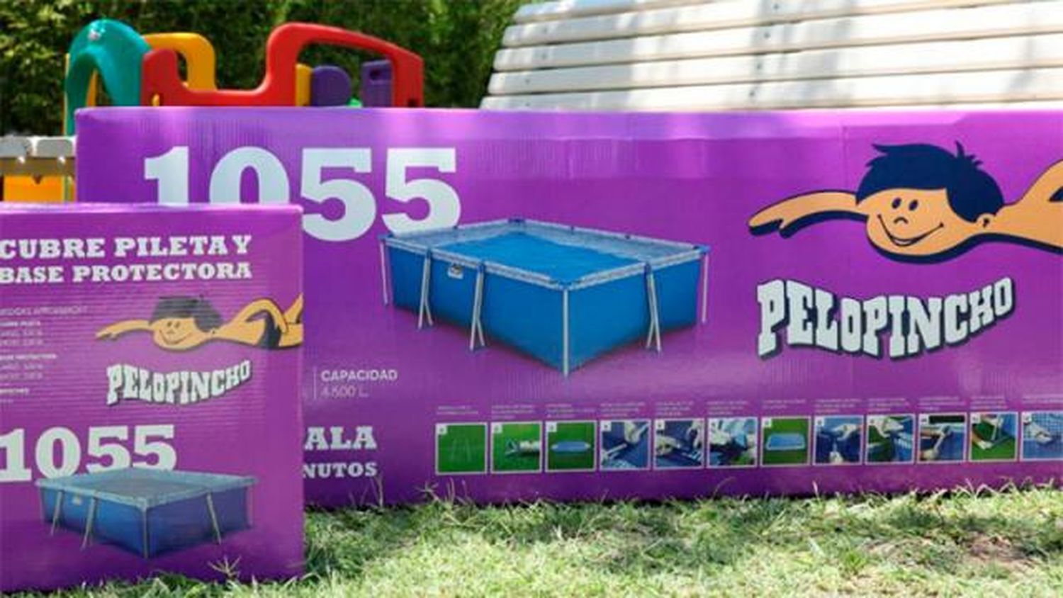 La fábrica de piletas de lona "Pelopincho" despidió el 15% de su personal