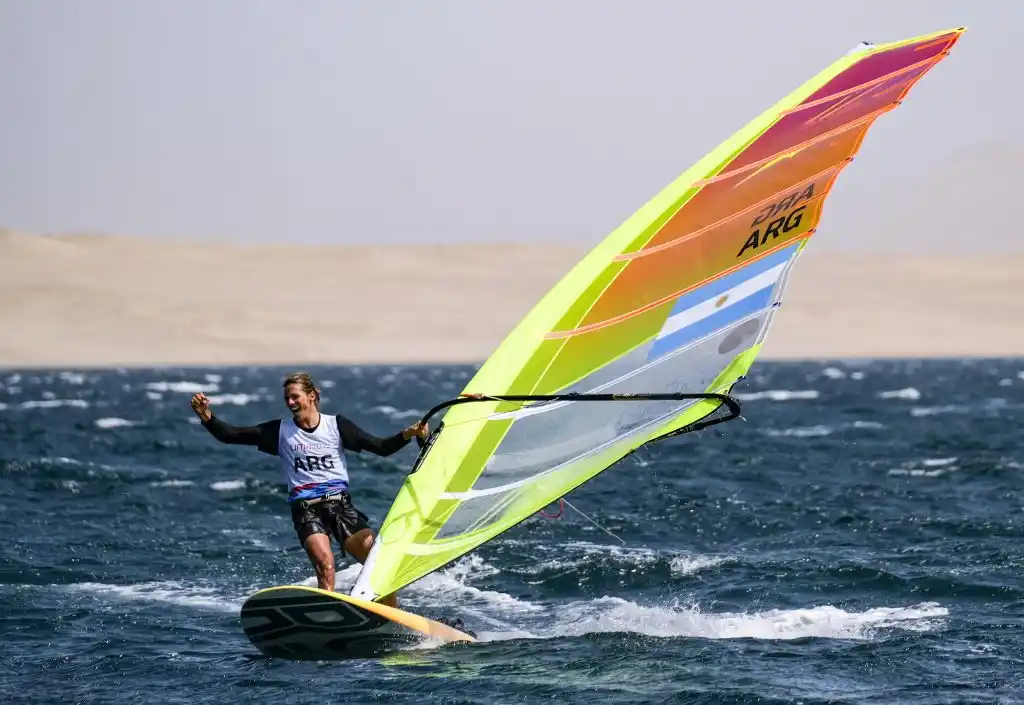 Saubidet Birkner conquistó la medalla dorada en windsurf