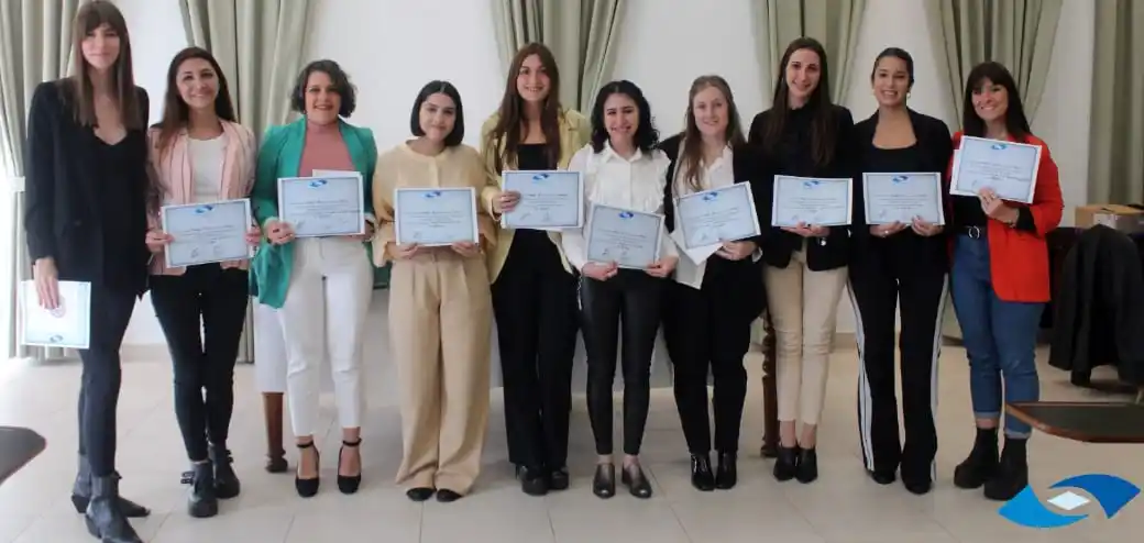 Las nuevas matriculadas del Colegio.