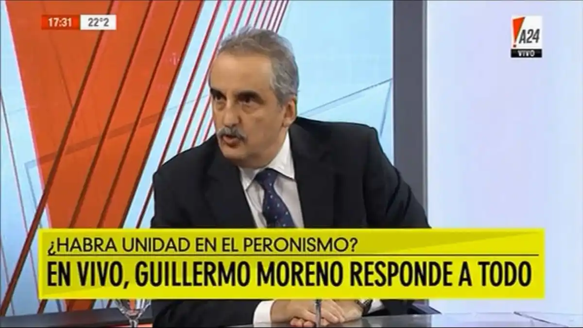 Moreno, durísimo contra Macri: "A estos oligarcas les gusta matar, matan con gusto"