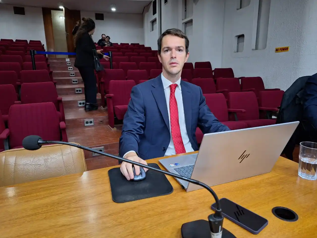 Ignacio Banc Codina, el abogado que solcitó adelantar la audiencia. Foto: Sur24