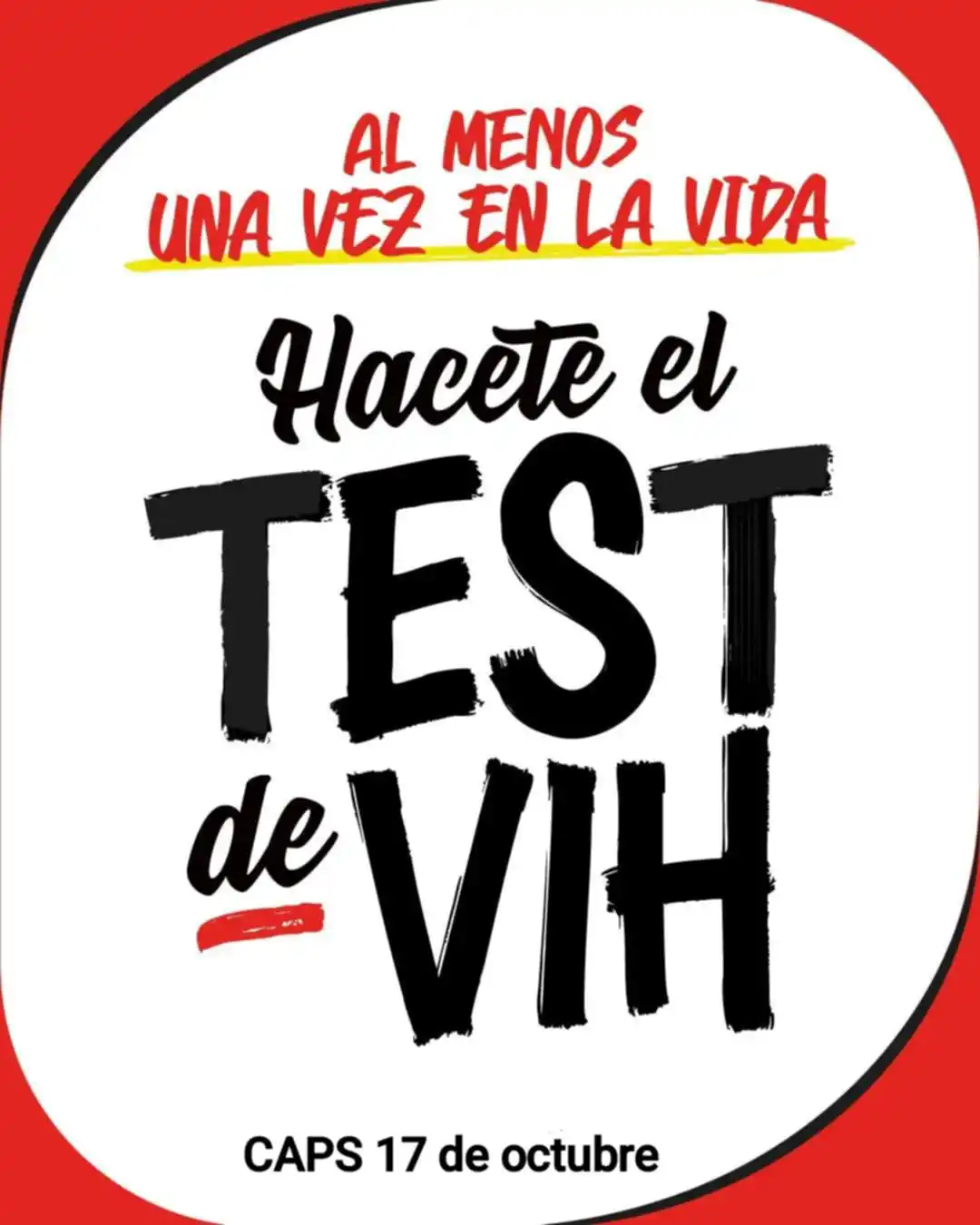 1 de diciembre – Día Mundial del VIH: Jornada de testeo en Plaza Constitución