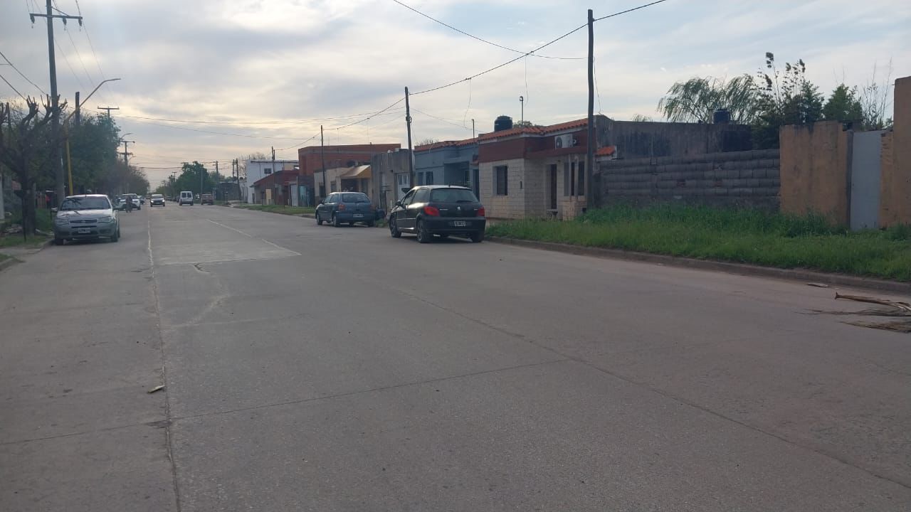 Motociclista sufrió graves lesiones en un accidente en barrio La Milka