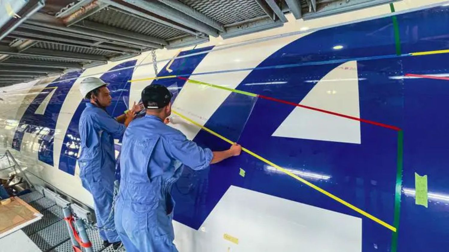 All Nippon Airways es la segunda aerolínea en Asia en instalar la tecnología «piel de tiburón» en sus Boeing 777