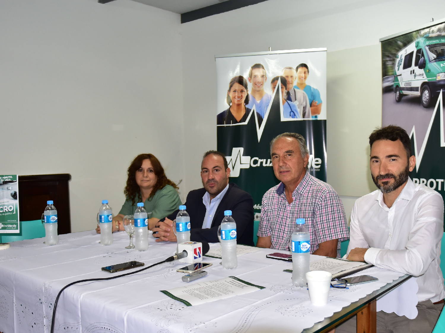 Con un simulacro de accidente múltiple buscan generar mayor conciencia vial