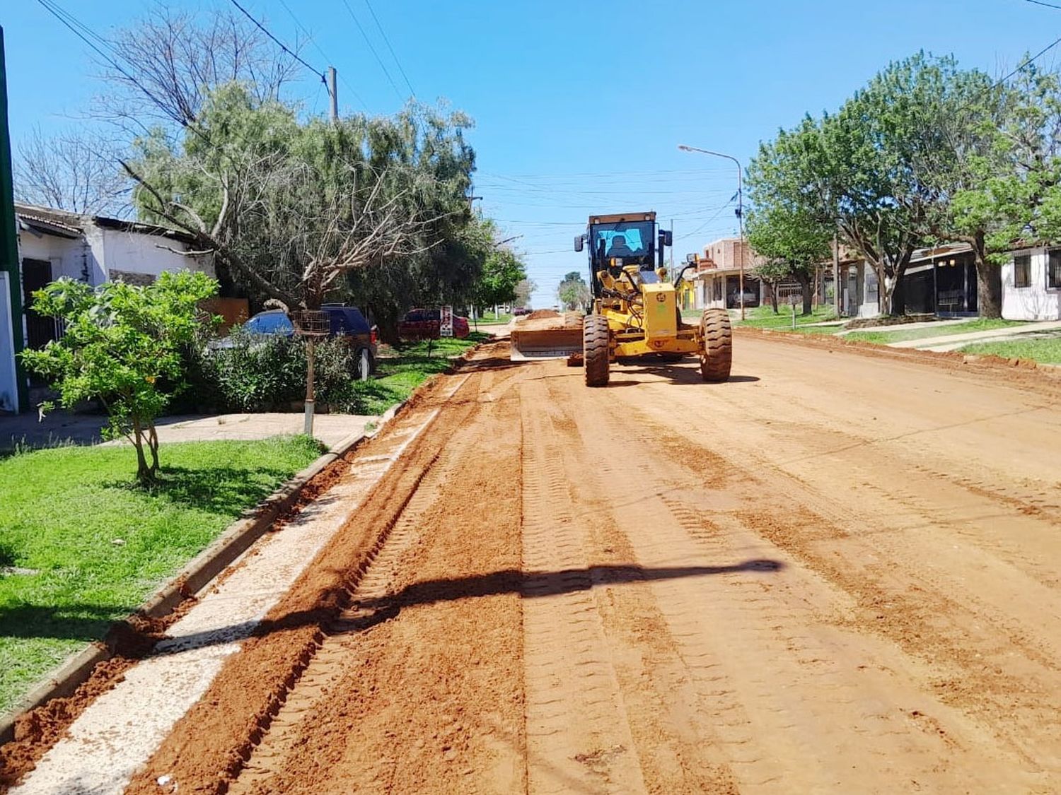 Programa de arreglo y bacheo de calles