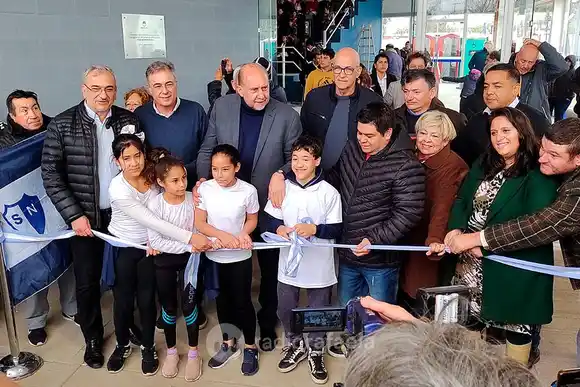 Inauguraron el nuevo polideportivo de Sportivo Norte: “Es una posibilidad de desarrollo, de infraestructura y de inclusión”