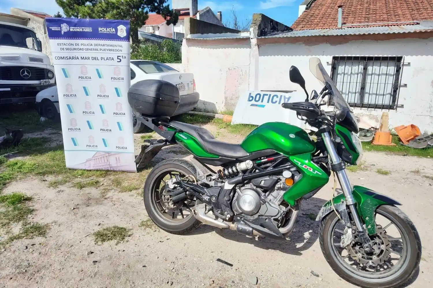 El robo ocurrió en el barrio Colinas de Peralta Ramos.