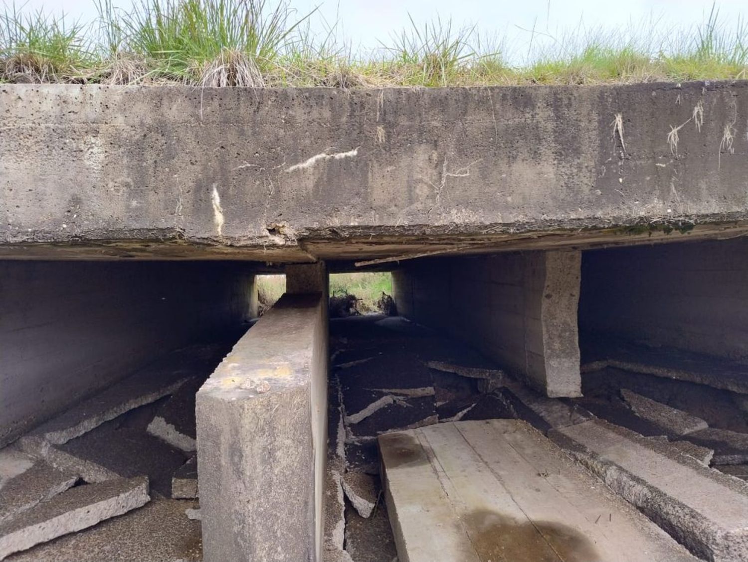 La alcantarilla del arroyo Las Piedras sobre Ruta Nº20 estará reconstruida en unos 60 días