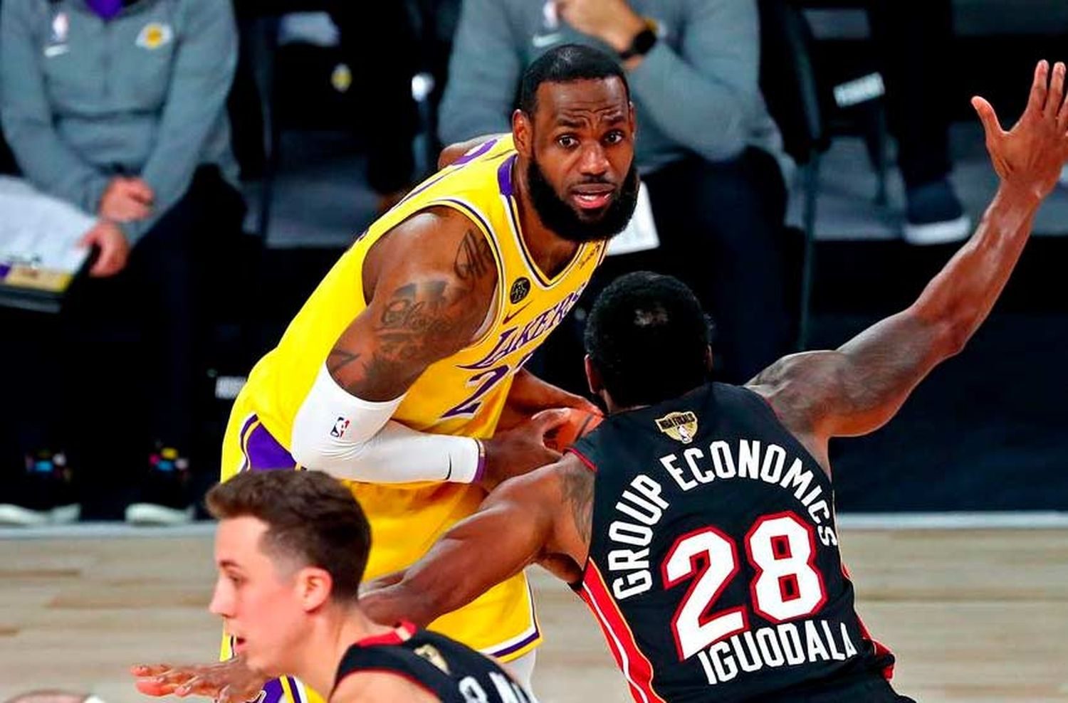 Los Lakers van por el título de la NBA y LeBron James intentará igualar a Manu Ginóbili