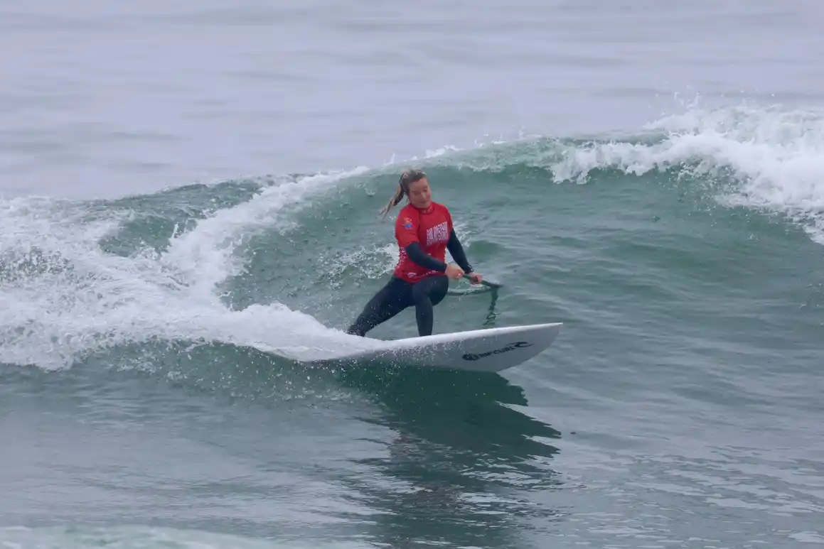 Lucía Cosoleto fue la más destacada del día para Argentina.