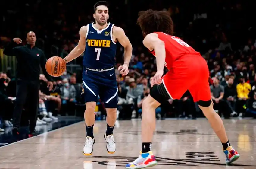 Video: el robo y el caño que realizó Facundo Campazzo en la victoria de los Denver Nuggets