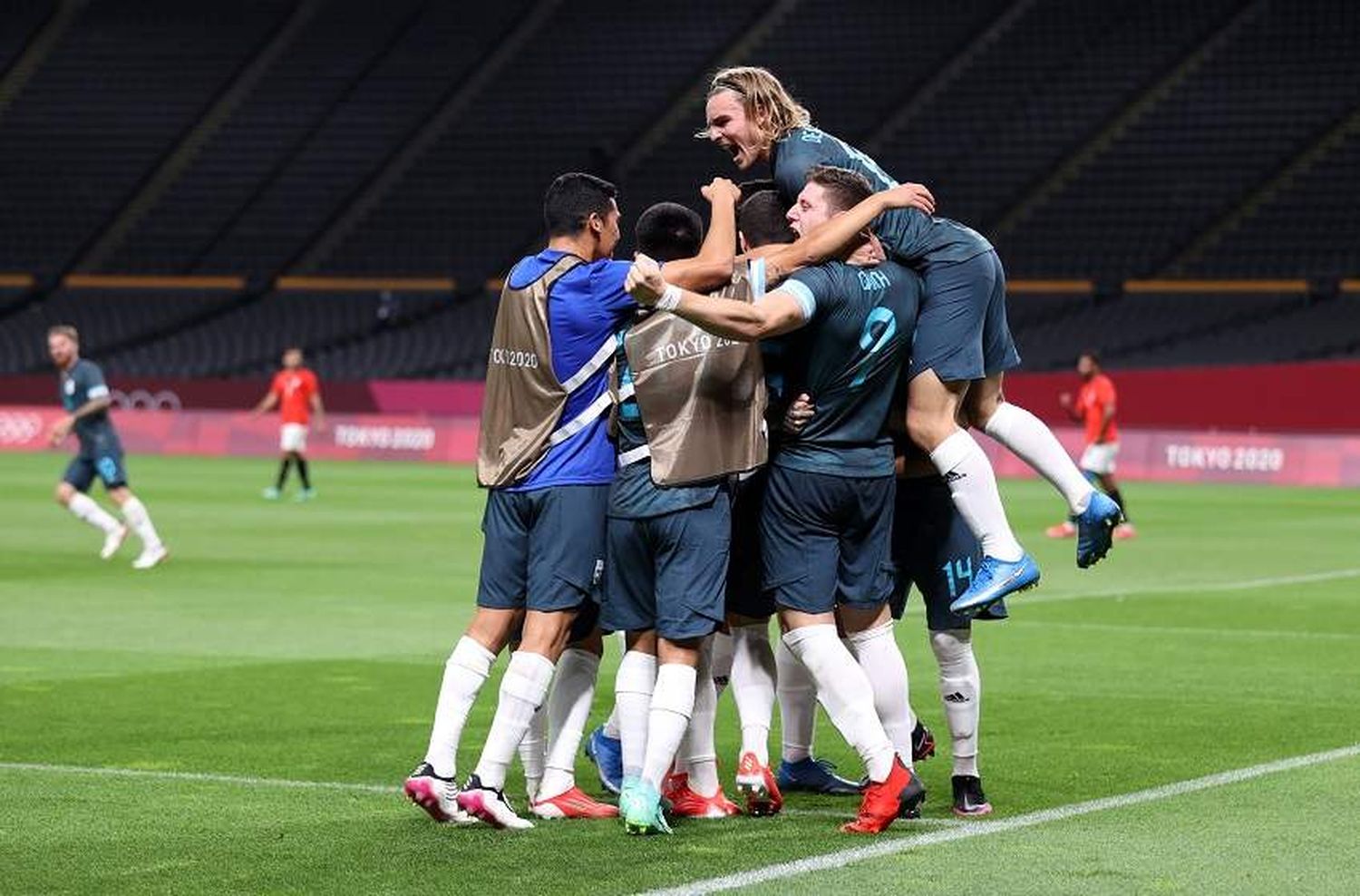 Fútbol masculino: Argentina logró su primer triunfo ante Egipto y buscará la clasificación ante España