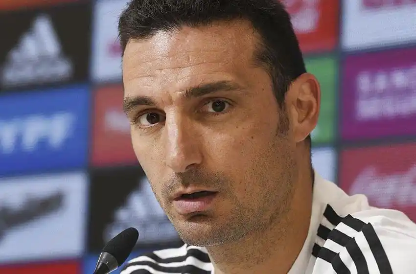 Scaloni no confirmó el equipo y se ilusiona con tener a Messi