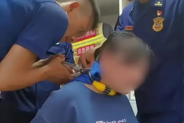 Candado en cuello