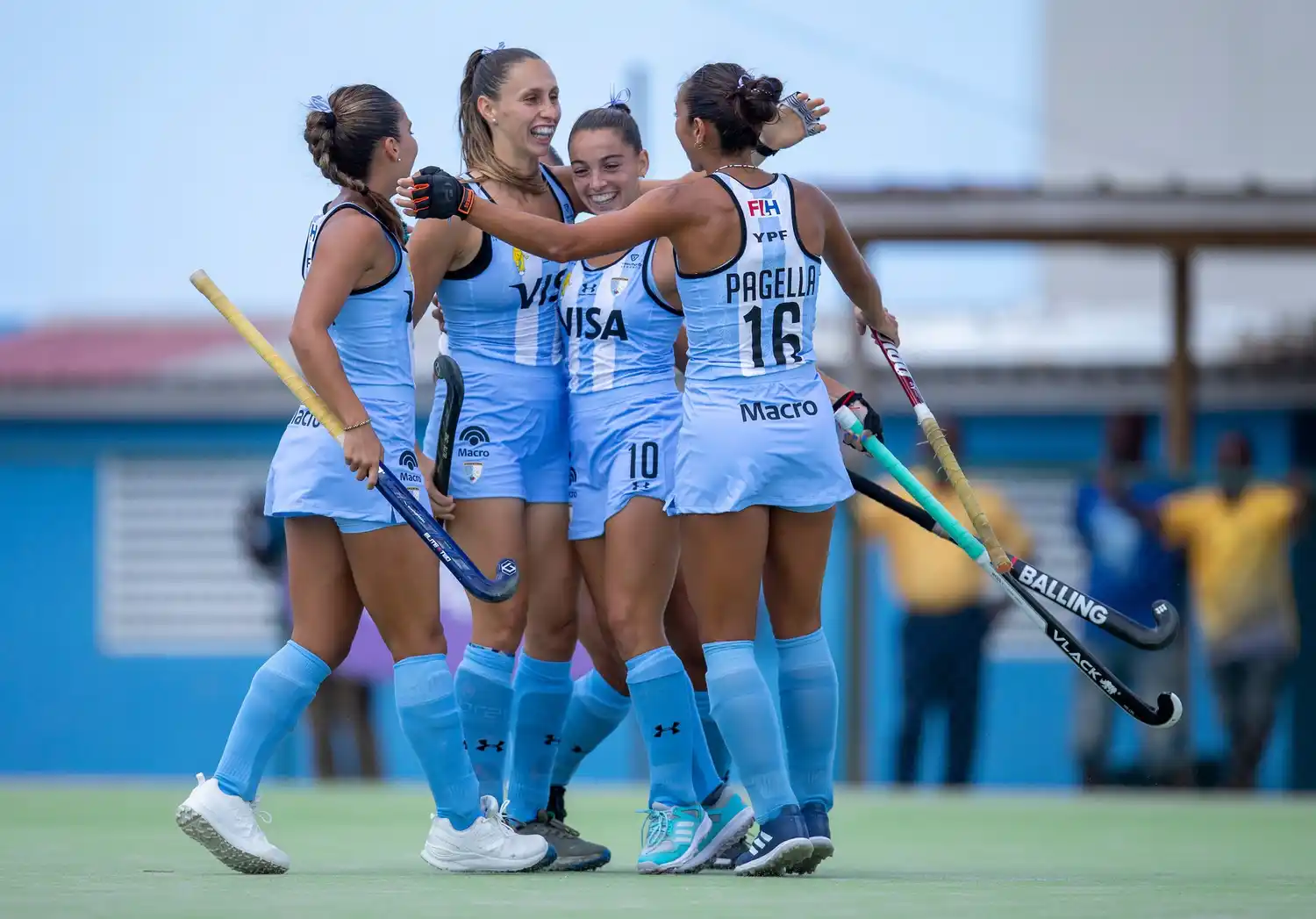 Con un gol de Bruggesser, Argentina está en semifinales