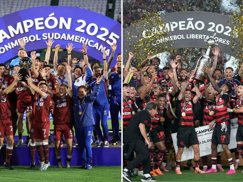 Lanús recibe a Flamengo desde las 21:30 en la ida por la Recopa Sudamericana. Foto:Redes soc.