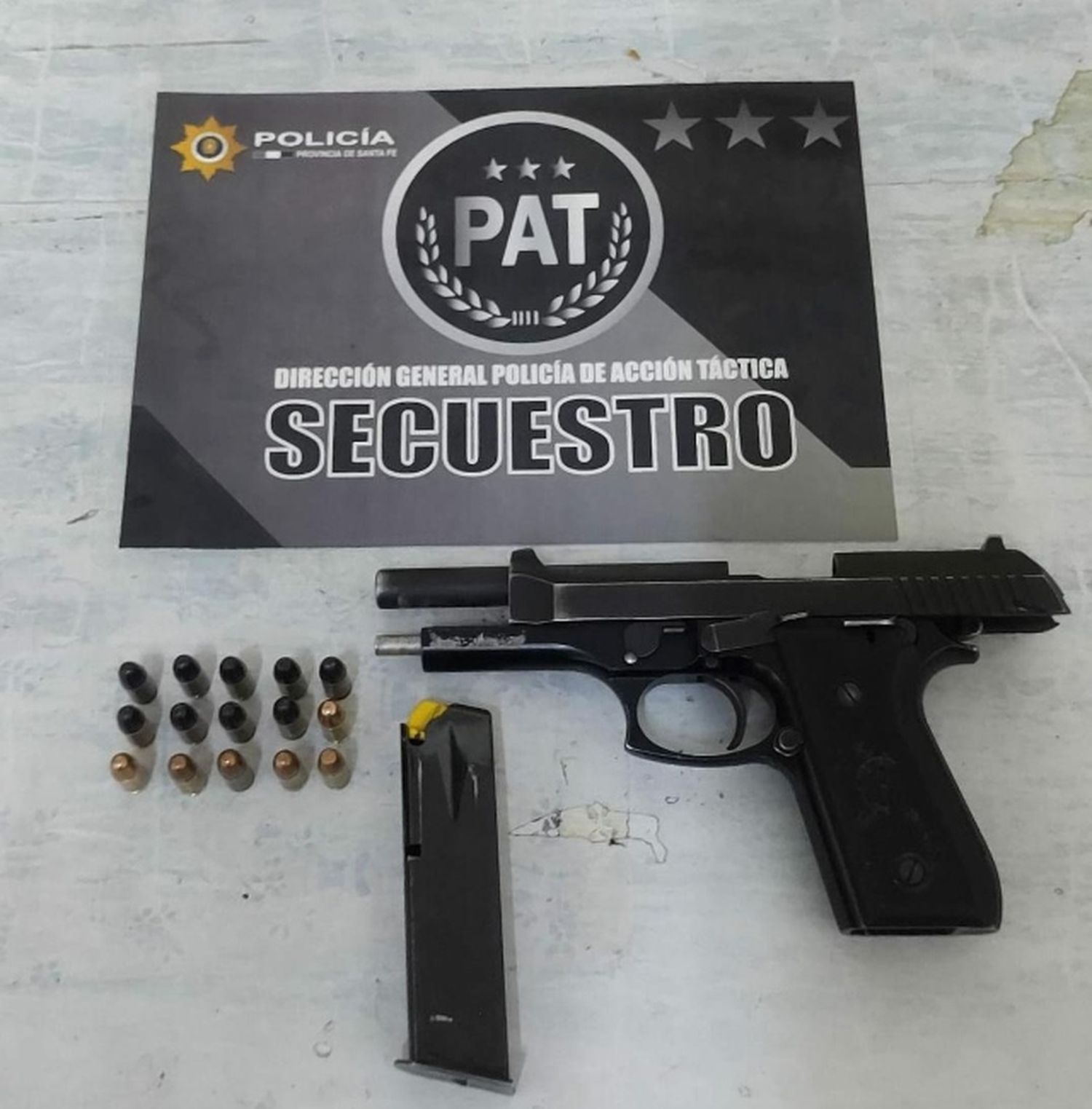 Se secuestraron armas blancas y una pistola 9 mm en diversos procedimientos